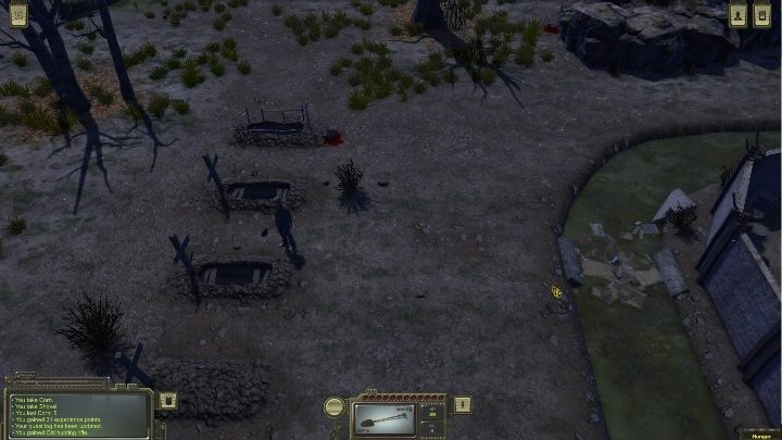 Za pomocą łopaty możesz wykopać groby - Jak zdobyć łopatę w ATOM RPG? - ATOM RPG - poradnik do gry