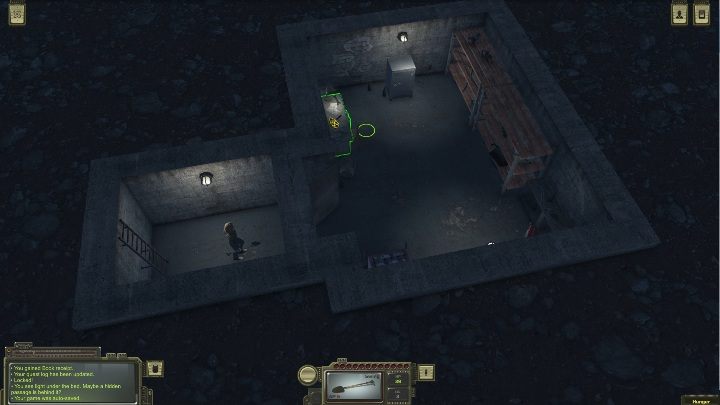 W schronie znajdziesz biurko, dwie szafki oraz zamknięty sejf - Jak otworzyć schron w Ostradnoye w grze ATOM RPG? - ATOM RPG - poradnik do gry