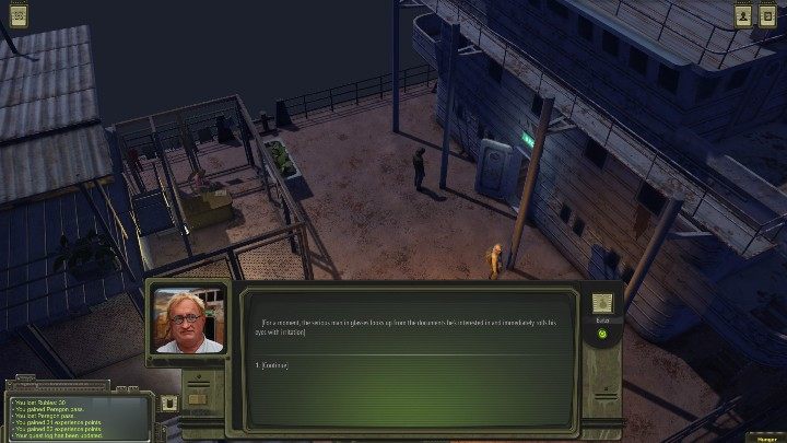 Na statku znajdującym się w mieście znajdziesz mężczyznę ubranego w białą marynarkę - Pergon - Solucja ATOM RPG - ATOM RPG - poradnik do gry