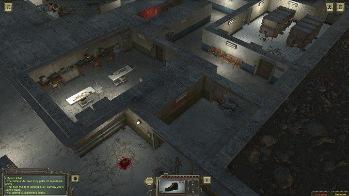 W dolnej część bunkra natrafisz na mężczyznę - Bunkier 317 - Solucja ATOM RPG - ATOM RPG - poradnik do gry