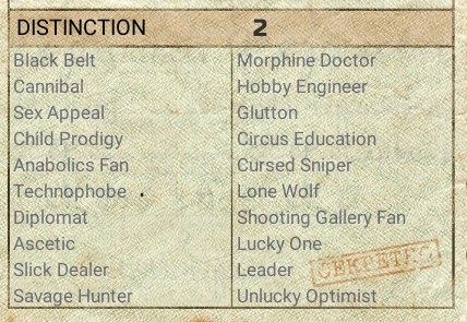 1 - Distinction - ATOM RPG - poradnik do gry