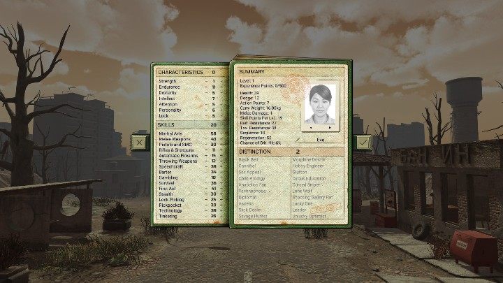 Każda cecha może mieć maksymalnie 11 punktów, a minimalnie 1 - Characteristic w ATOM RPG - ATOM RPG - poradnik do gry