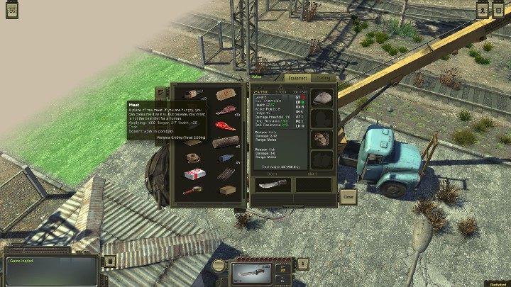 Postać możesz karmić za pomocą różnorodnych produktów spożywczych, na samym początku będą to głównie warzywa - kukurydza bądź buraki - Jedzenie w ATOM RPG - ATOM RPG - poradnik do gry