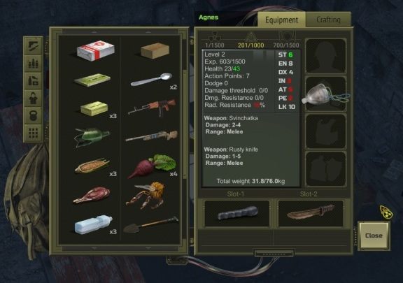 Po wejściu do schronu wyjmuj swoją najlepszą broń i stań twarzą twarz przed przeciwnikiem - Jak zdobyć golden walnut w ATOM RPG? - ATOM RPG - poradnik do gry