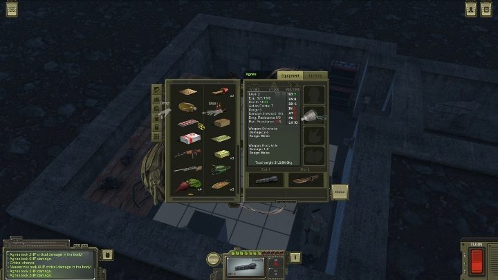 W trakcie walki ze szczurem pamiętaj, aby stale się leczyć - Jak zdobyć golden walnut w ATOM RPG? - ATOM RPG - poradnik do gry