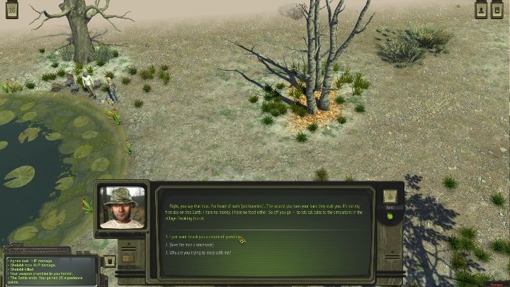 Rybak łowi w lewym górnym rogu lokacji - Otradnoye - Solucja ATOM RPG - ATOM RPG - poradnik do gry