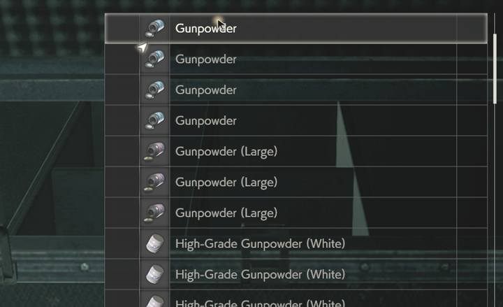 W grze występują 3 rodzaje prochu strzelniczego - Jak tworzyć leki i amunicję w Resident Evil 2? - Resident Evil 2 - poradnik do gry