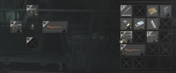 Przykładowe wyposażenie podróżne - Zarządzanie ekwipunkiem w Resident Evil 2 - Resident Evil 2 - poradnik do gry