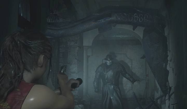 Tyran - Zdobycie identyfikatora i ucieczka | Posterunek policji w Resident Evil 2 - Resident Evil 2 - poradnik do gry