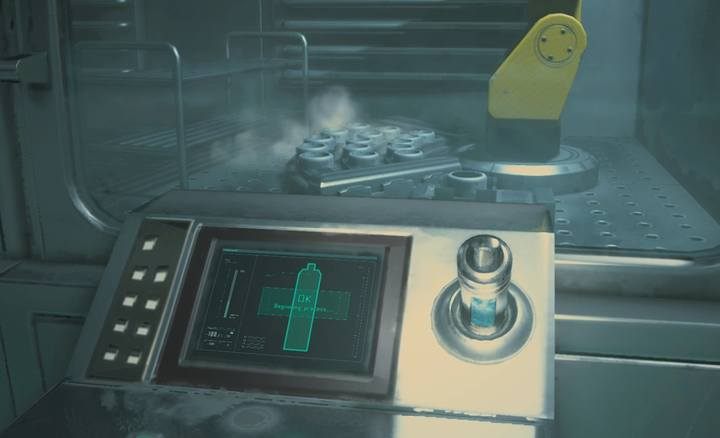 Posiadasz teraz wypełniony pojemnik roztworem - Gniazdo. Jak zdobyć III poziom uprawnień w ogrodzie? | Resident Evil 2 - Resident Evil 2 - poradnik do gry