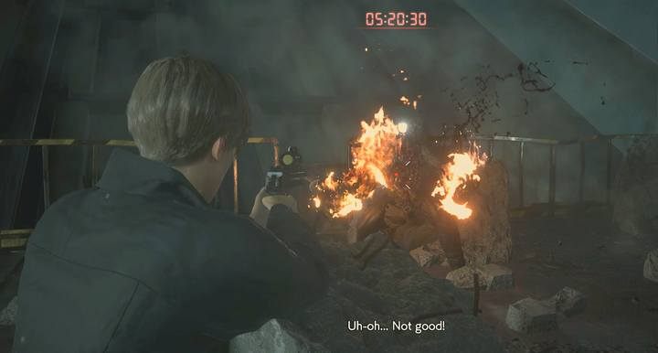 1 - Walka z Tyranem (Leon) w Resident Evil 2 - Resident Evil 2 - poradnik do gry