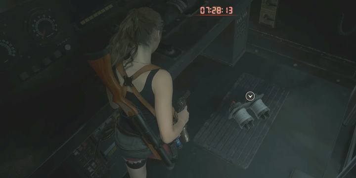 Urządzenie w lokomotywie - Walka z bossem - G4 (Claire) w Resident Evil 2 - Resident Evil 2 - poradnik do gry