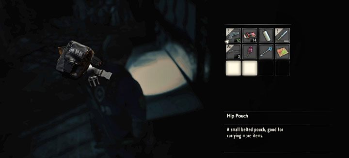 Po zabraniu saszetki otrzymasz potwierdzenie, że w inwentarzu pojawiły się nowe aktywne sloty, w których można od tej pory umieszczać nowe przedmioty - Jak zwiększyć pojemność inwentarza w Resident Evil 2? - Resident Evil 2 - poradnik do gry