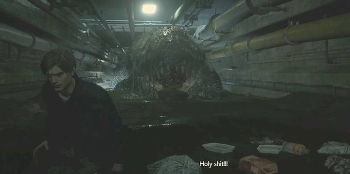 Krokodyl z kanałów - Ada Wong - Ścieżka Leona | Kanały w Resident Evil 2 - Resident Evil 2 - poradnik do gry