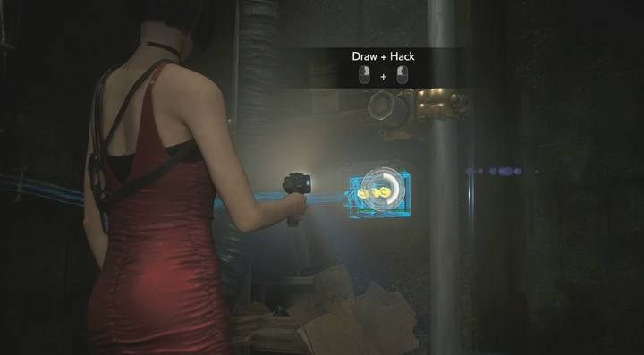 Używając narzędzia do hakowania włączaj przełączniki, które odnajdziesz - Ada Wong - Ścieżka Leona | Kanały w Resident Evil 2 - Resident Evil 2 - poradnik do gry