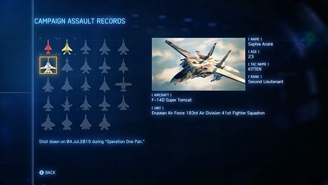 1 - Jak odblokować unikalne skórki w Ace Combat 7? - Ace Combat 7 Skies Unknown - poradnik do gry