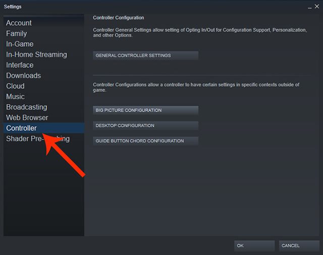W ustawieniach kontrolera wybierz obsługę konfiguracji standardowego kontrolera (generic gamepad configuration support) - Jak grać za pomocą każdego joysticka? - Ace Combat 7 Skies Unknown - poradnik do gry