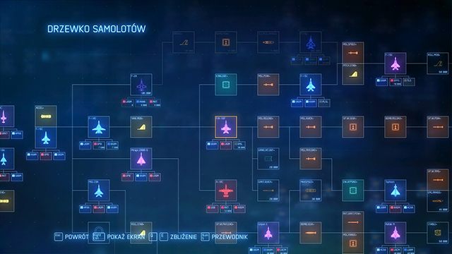Części montowane są przed każdą misja w ośmiu slotach - Najlepsze części i uzbrojenie specjalne w Ace Combat 7 - Ace Combat 7 Skies Unknown - poradnik do gry