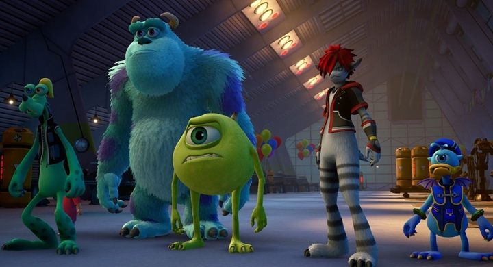 Najważniejsze postacie: Mike, Sulley - Opis wszystkich światów w Kingdom Hearts 3 - Kingdom Hearts 3 - poradnik do gry