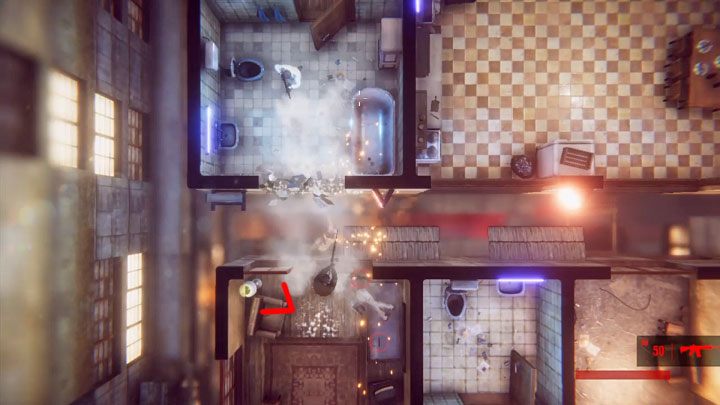 Wejdź do pierwszego północnego pomieszczenia i wyrusz dalej na północ - Rozdział 3 - Two Days Earlier | Solucja Hong Kong Massacre - Hong Kong Massacre - poradnik do gry