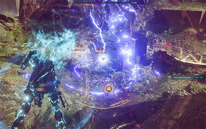 2) Pokonaj 50 wrogów z użyciem umiejętności Ultimate - Jak zaliczyć Próbę Gawnes w Anthem? - Anthem - poradnik do gry