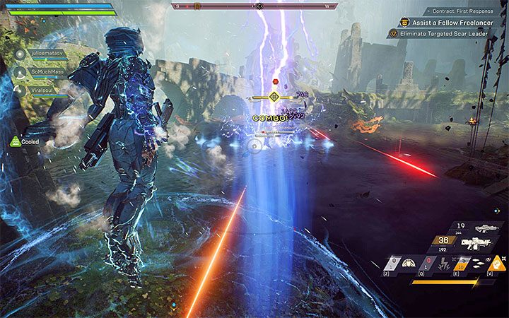 Pieczęć uderzeniowa (Blast Seal) - Nasza rekomendacja to umiejętność Lightning Strike (Uderzenie błyskawicy) - Sztorm - klasa javelina w Anthem - Anthem - poradnik do gry