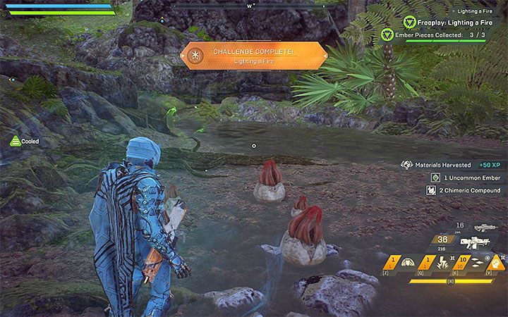 Żaru nie odnajduje się w jednym ustalonym miejscu - Rozpalanie ognia | Solucja do gry Anthem - Anthem - poradnik do gry