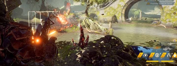 Korzystając z Devastatora wywołasz ogromne eksplozje w miejscu uderzenia pocisku - Kolos - klasa javelina w Anthem - Anthem - poradnik do gry