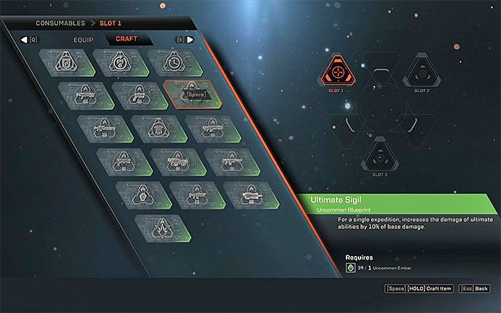 Stymulanty musisz własnoręcznie wytwarzać po przejściu do zakładki CRAFT - Stymulanty w grze Anthem - Anthem - poradnik do gry