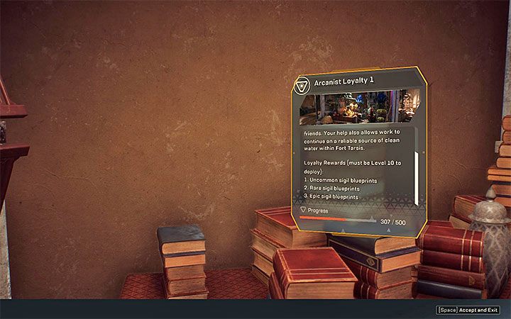 Lepsze plany stymulantów możesz pozyskiwać dzięki zdobywaniu punktów reputacji (lojalności) dla frakcji Arkanistów - Stymulanty w grze Anthem - Anthem - poradnik do gry