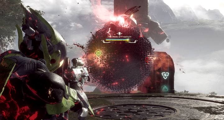 Furie chowają się w kulach, w których regeneruja swą energię - Przeciwnicy i bossowie w Anthem - Anthem - poradnik do gry