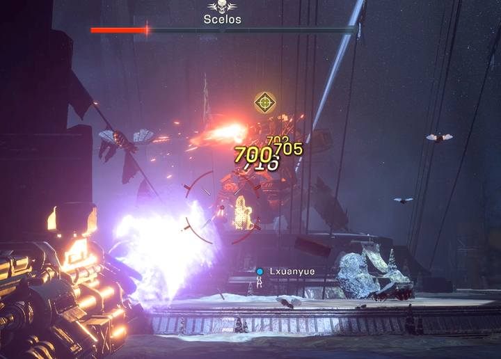 Słabym punktem Scelos są nogi - Świątynia Szram | Fortyfikacje w Anthem - Anthem - poradnik do gry