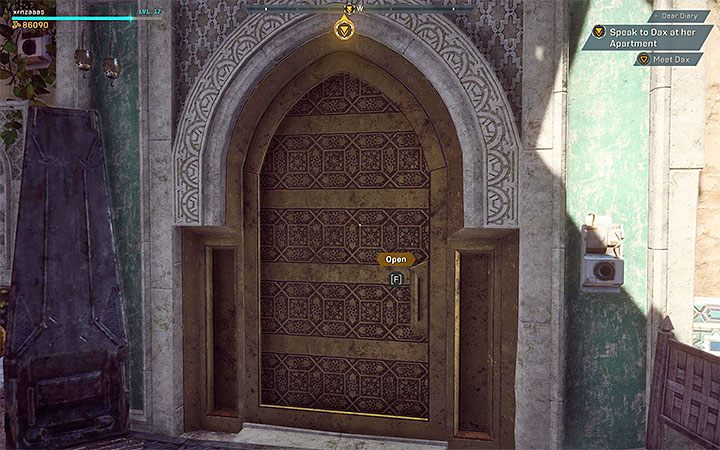 Dotrzyj do mieszkania Dax znajdującego się w zachodniej części fortu - Kochany pamiętniku | Solucja do gry Anthem - Anthem - poradnik do gry