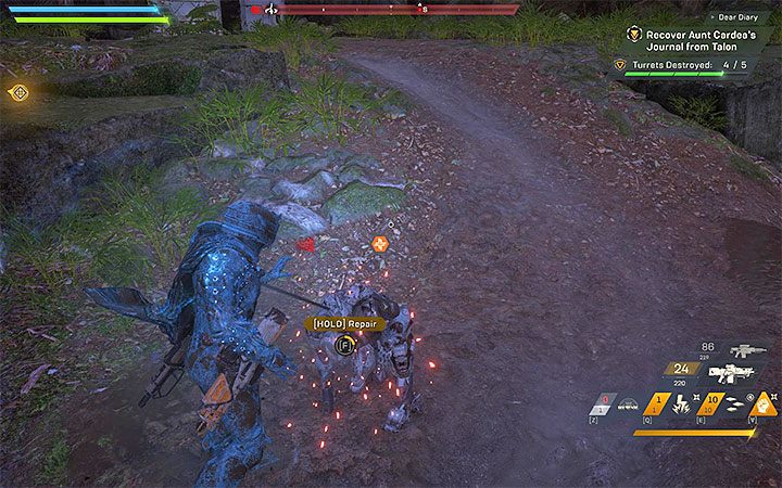 Rozpocznij podróż do obozowiska bandytów - Kochany pamiętniku | Solucja do gry Anthem - Anthem - poradnik do gry