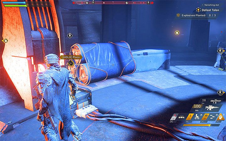 Twoim zadaniem jest podłożenie trzech ładunków wybuchowych - Vanishing Act | Solucja do gry Anthem - Anthem - poradnik do gry