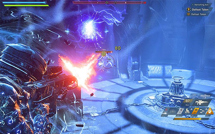 Po zdetonowaniu ładunków możesz nareszcie zacząć atakować Talona - Vanishing Act | Solucja do gry Anthem - Anthem - poradnik do gry