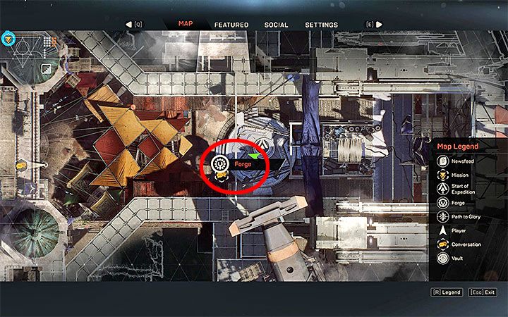 Kuźnię możesz odnaleźć na wschodnim krańcu fortu - Gdzie jest Kuźnia w Anthem? - Anthem - poradnik do gry