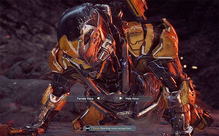 Płeć bohatera możesz ustalić tuż po rozpoczęciu pierwszej misji fabularnej gry - Silence the Heart of Rage - Jak ustalić płeć i wygląd bohatera w Anthem? - Anthem - poradnik do gry