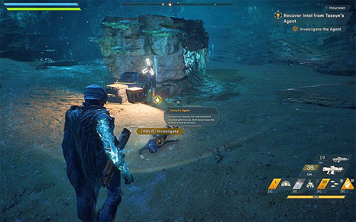 Po wyświetleniu filmu uaktywni się blokada respawnów i załączy się bitwa - Inkursja | Solucja do gry Anthem - Anthem - poradnik do gry