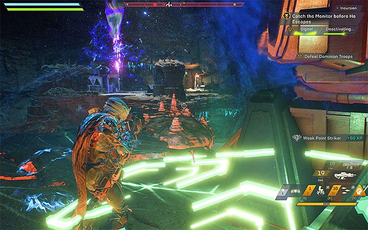 Wyrusz w stronę wyjścia z kryjówki Regulatorów - Inkursja | Solucja do gry Anthem - Anthem - poradnik do gry