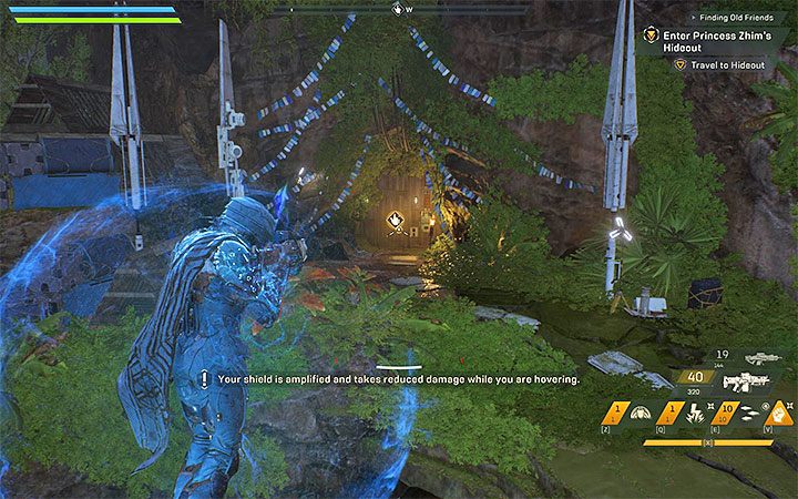 Możesz już rozpocząć przelot do kryjówki Zhim - Stara przyjaźń nie rdzewieje | Solucja do gry Anthem - Anthem - poradnik do gry