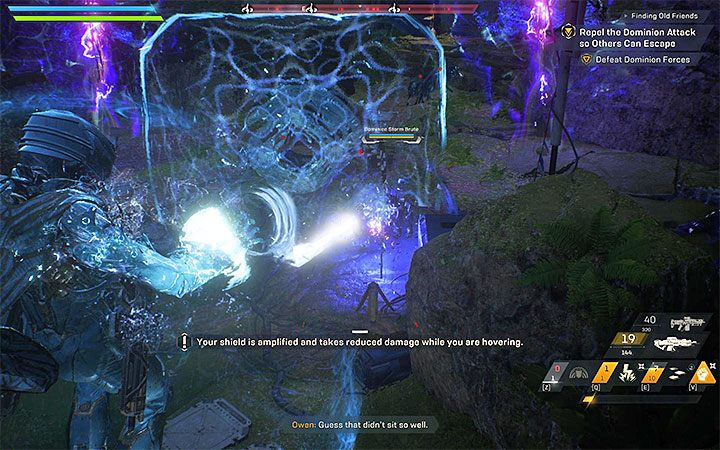 Spotkanie z księżniczką zakończy się przedwcześnie wraz z pojawieniem się sił Dominionu - Stara przyjaźń nie rdzewieje | Solucja do gry Anthem - Anthem - poradnik do gry