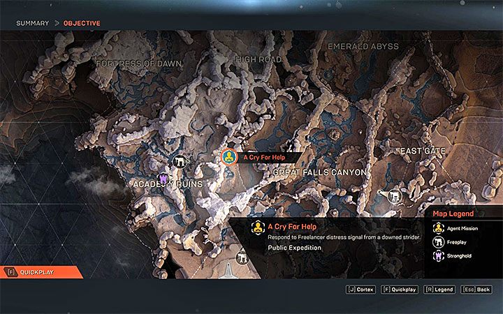 1) Zalicz 3 misje - Grobowce Legionistów | Solucja do gry Anthem - Anthem - poradnik do gry