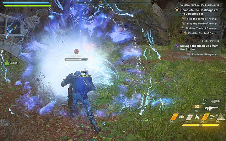 1) Pokonaj 50 wrogów w walce wręcz - Grobowce Legionistów | Solucja do gry Anthem - Anthem - poradnik do gry