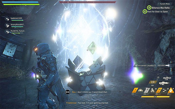 Podobnym sposobem na odnajdywanie skrzyń jest zaliczanie kontraktów, misji agenta oraz misji w Twierdzach - Grobowce Legionistów | Solucja do gry Anthem - Anthem - poradnik do gry