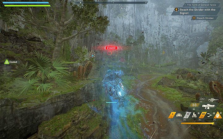 Po wygraniu bitwy dokończ podróż do wyjścia z grobowca - Grobowiec generał Tarsis | Solucja do gry Anthem - Anthem - poradnik do gry