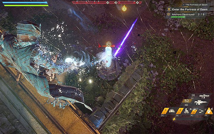 Po rozpoczęciu ekspedycji wyrusz w stronę Twierdzy Świtu - Twierdza Świtu | Solucja do gry Anthem - Anthem - poradnik do gry