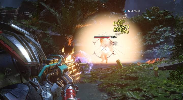 Każdy z przeciwników ma na ciele słaby punkt krytyczny - Walka w grze Anthem - Anthem - poradnik do gry