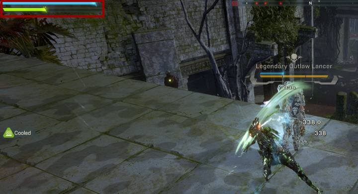 Javliny posiadają dwa wskaźniki ich wytrzymałości, które określają, jak długo wytrzymają ataki, nim potrzebna im będzie pomoc innego gracza bądź respawn - Walka w grze Anthem - Anthem - poradnik do gry