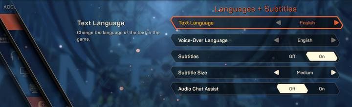 Opcje zmiany języka - dość nietypowo - znajdziesz w Ustawieniach (Settings) pod sekcją: Dostępność (Accessibility) -> Język + napisy (Language + Subtitles) - Jak zmienić język w grze w Anthem? - Anthem - poradnik do gry